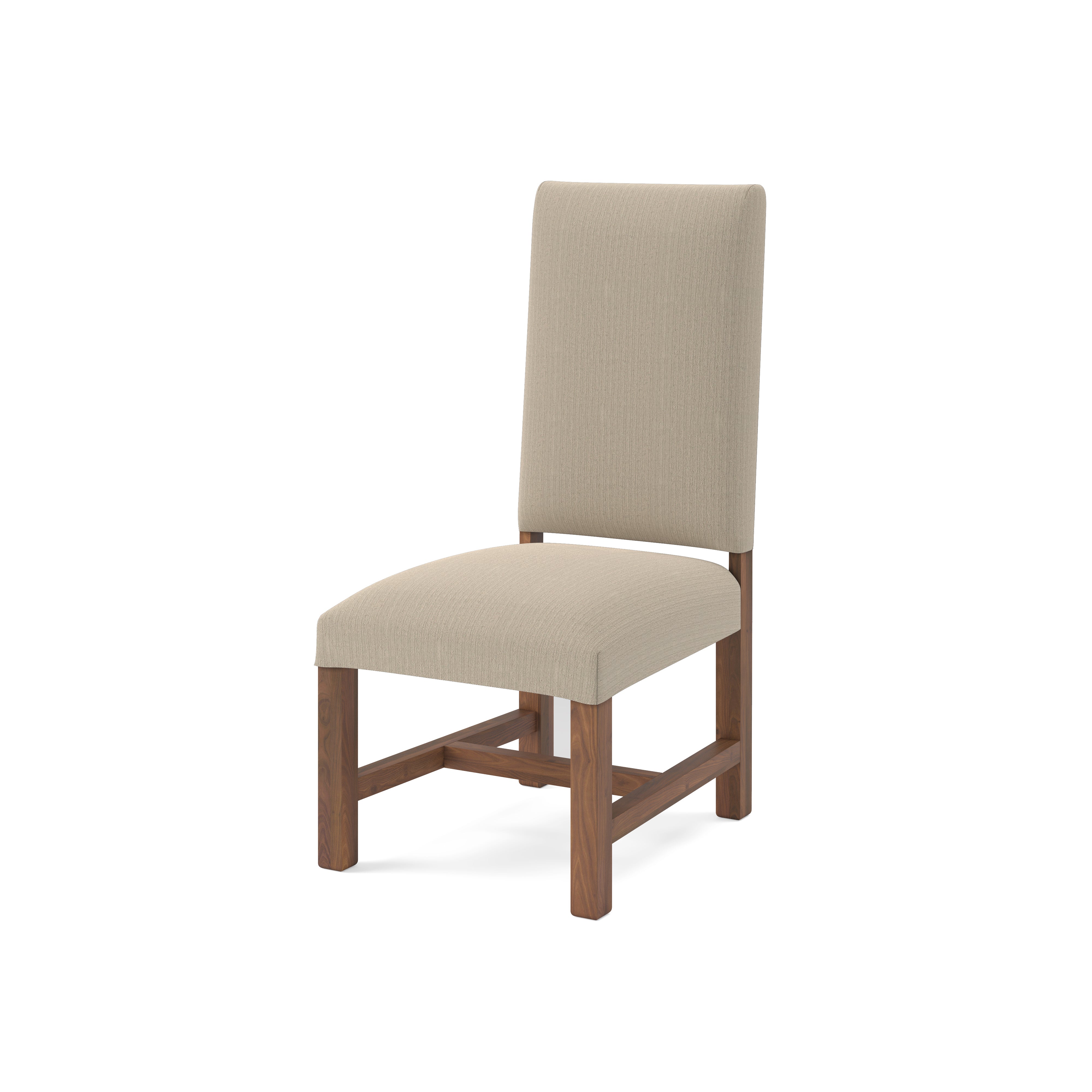 Carmona Dining End Chair - Performance Ecru + Natural
